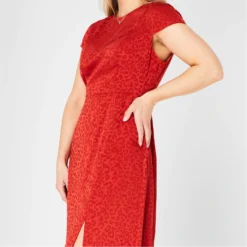 Ted Baker Bellina Midi Dress for Dresses Colour Dark Orange -Ted Baker shop online 63380612 xxl a3