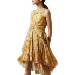 Ted Baker Fbls Midi Dress for Dresses Colour Yellow 8 Ted Baker Fbls Midi Dress for Dresses Colour Yellow -Ted Baker shop online 63380813 xxl a1