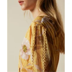 Ted Baker Posyy Mini Dress for Dresses Colour Yellow -Ted Baker shop online 63381013 xxl a4