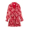 Ted Baker Linndie Ruffle Dress for Dresses Colour Red -Ted Baker shop online 63389108 xxl
