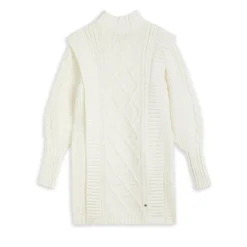 Ted Baker Arriaa Cable Knit Dress for Dresses Colour White