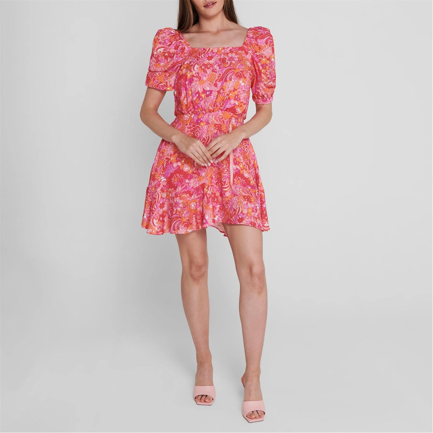 Ted Baker Beth Dress for Dresses Colour Brt Pink 4 Ted Baker Beth Dress for Dresses Colour Brt Pink - Image 2