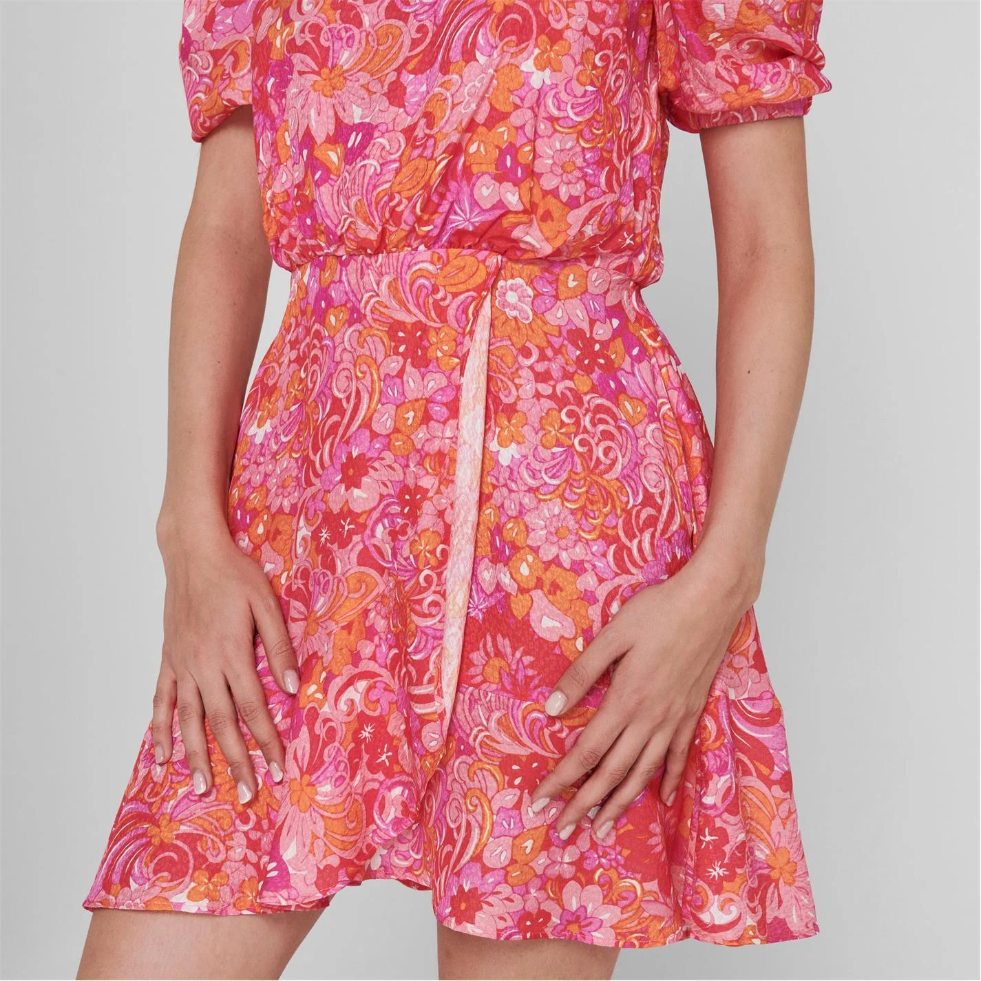 Ted Baker Beth Dress for Dresses Colour Brt Pink 7 Ted Baker Beth Dress for Dresses Colour Brt Pink - Image 5