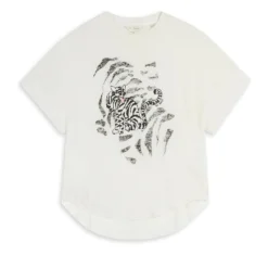 Ted Baker Bethie Cat T Shirt for Tops Colour White