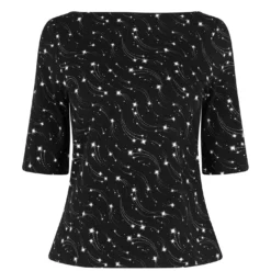 Ted Baker Ted Baker Starez Star T Shirt for Tops Colour Black