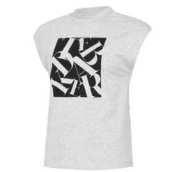 Ted Baker Ida Sleeveless Tee for Tops Colour Grey marl 13 Ted Baker Ida Sleeveless Tee for Tops Colour Grey marl -Ted Baker shop online 64765502 xxl a11