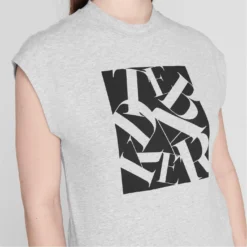 Ted Baker Ida Sleeveless Tee for Tops Colour Grey marl 11 Ted Baker Ida Sleeveless Tee for Tops Colour Grey marl -Ted Baker shop online 64765502 xxl a3