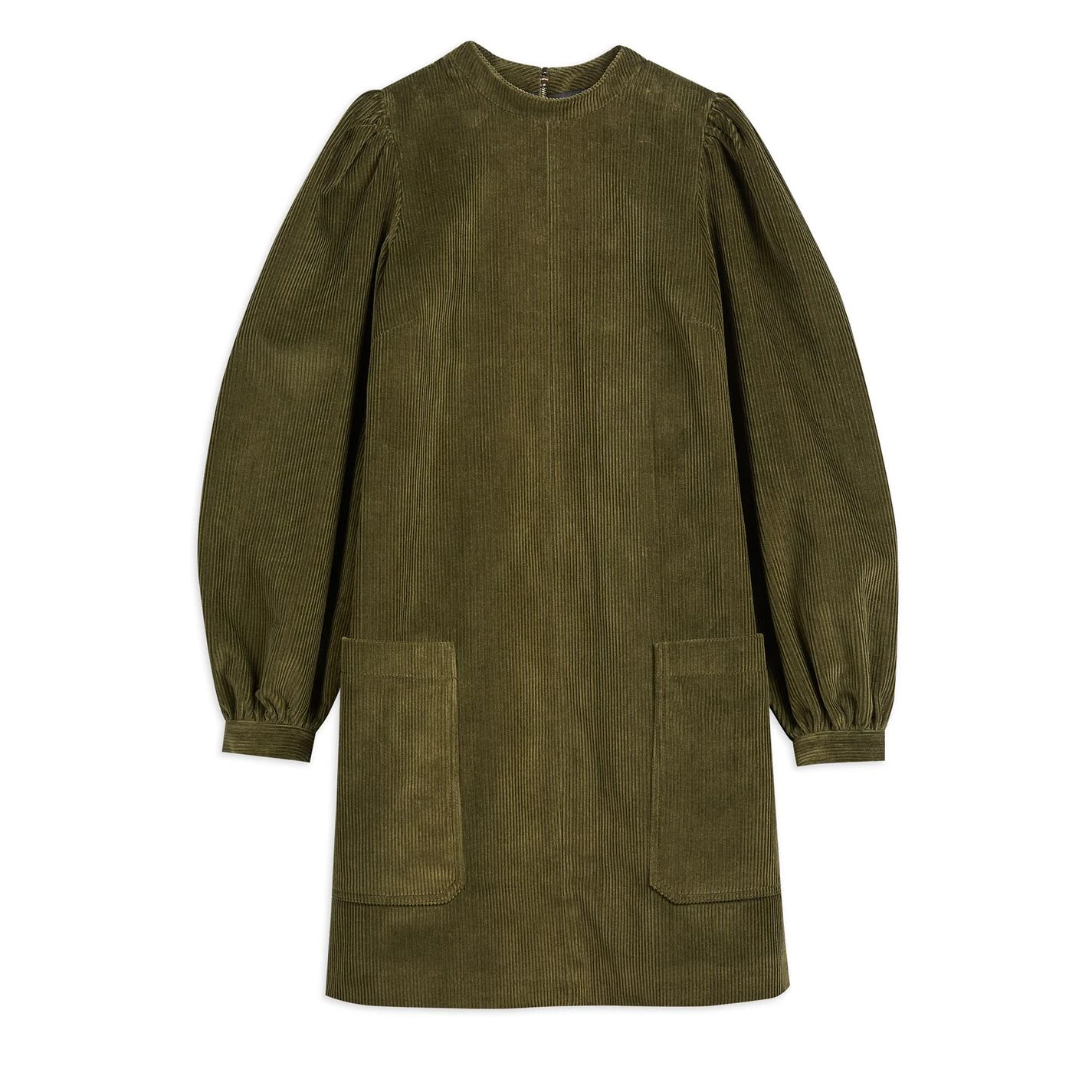 Ted Baker Xavia Cord Mini Dress for Dresses Colour Khaki 3 Ted Baker Xavia Cord Mini Dress for Dresses Colour Khaki