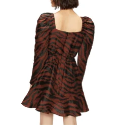 Ted Baker Brodii Exaggerated Shoulder Dress for Dresses Colour Brown -Ted Baker shop online 64766305 xxl a2