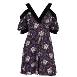 Ted Baker Leila Cold Shoulder Dress for Wedding Guest Dresses Colour Black