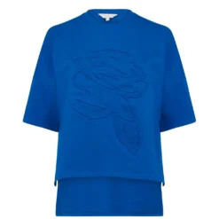 Ted Baker Ted Baker Sandyz Flower T-Shirt for Tops Colour Brt-Blue