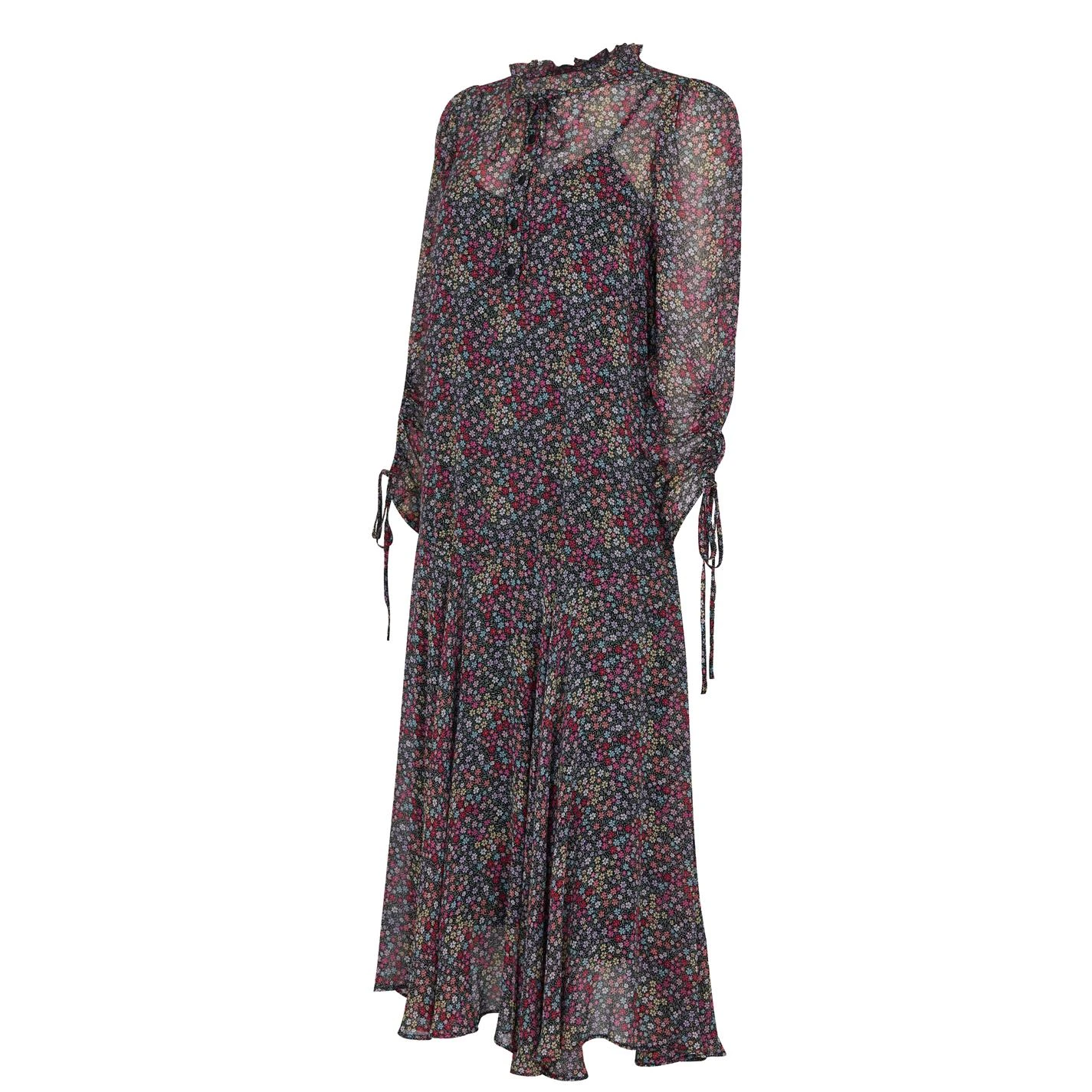 Ted Baker Bevlia Midi Dress for Dresses Colour Black 8 Ted Baker Bevlia Midi Dress for Dresses Colour Black - Image 6