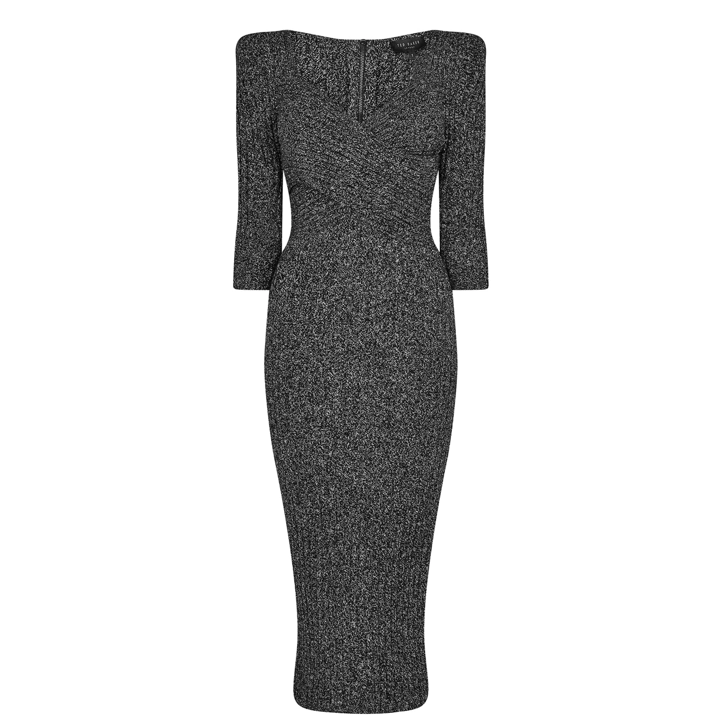 Ted Baker Chelsiy Knitted Dress for Prom Dresses Colour Black 3 Ted Baker Chelsiy Knitted Dress for Prom Dresses Colour Black