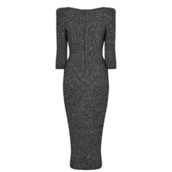 Ted Baker Chelsiy Knitted Dress for Prom Dresses Colour Black 12 Ted Baker Chelsiy Knitted Dress for Prom Dresses Colour Black -Ted Baker shop online 64808403 xxl a10