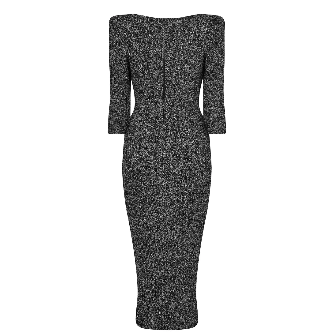 Ted Baker Chelsiy Knitted Dress for Prom Dresses Colour Black 7 Ted Baker Chelsiy Knitted Dress for Prom Dresses Colour Black - Image 5