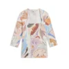 Ted Baker Devinah Square Neck Top for Tops Colour Ivory