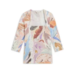 Ted Baker Devinah Square Neck Top for Tops Colour Ivory