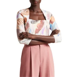 Ted Baker Devinah Square Neck Top for Tops Colour Ivory -Ted Baker shop online 65176501 xxl a2