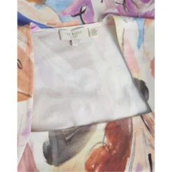 Ted Baker Devinah Square Neck Top for Tops Colour Ivory -Ted Baker shop online 65176501 xxl a4