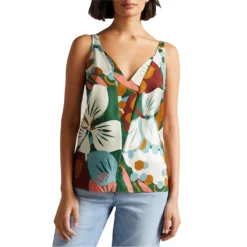 Ted Baker Nethy Cami Top for Tops Colour Green -Ted Baker shop online 65189715 xxl a2