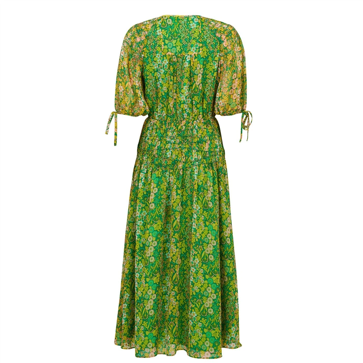 Ted Baker Ursille Midi Dress for Dresses Colour Mid Green 8 Ted Baker Ursille Midi Dress for Dresses Colour Mid Green - Image 6