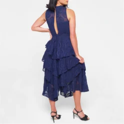 Ted Baker Floryah Embroidered Dress for Wedding Guest Dresses Colour Dk-Navy -Ted Baker shop online 65206718 xxl a2