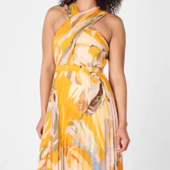 Ted Baker Ansa Midi Dress for Dresses Colour Dark Orange -Ted Baker shop online 65222912 xxl a3