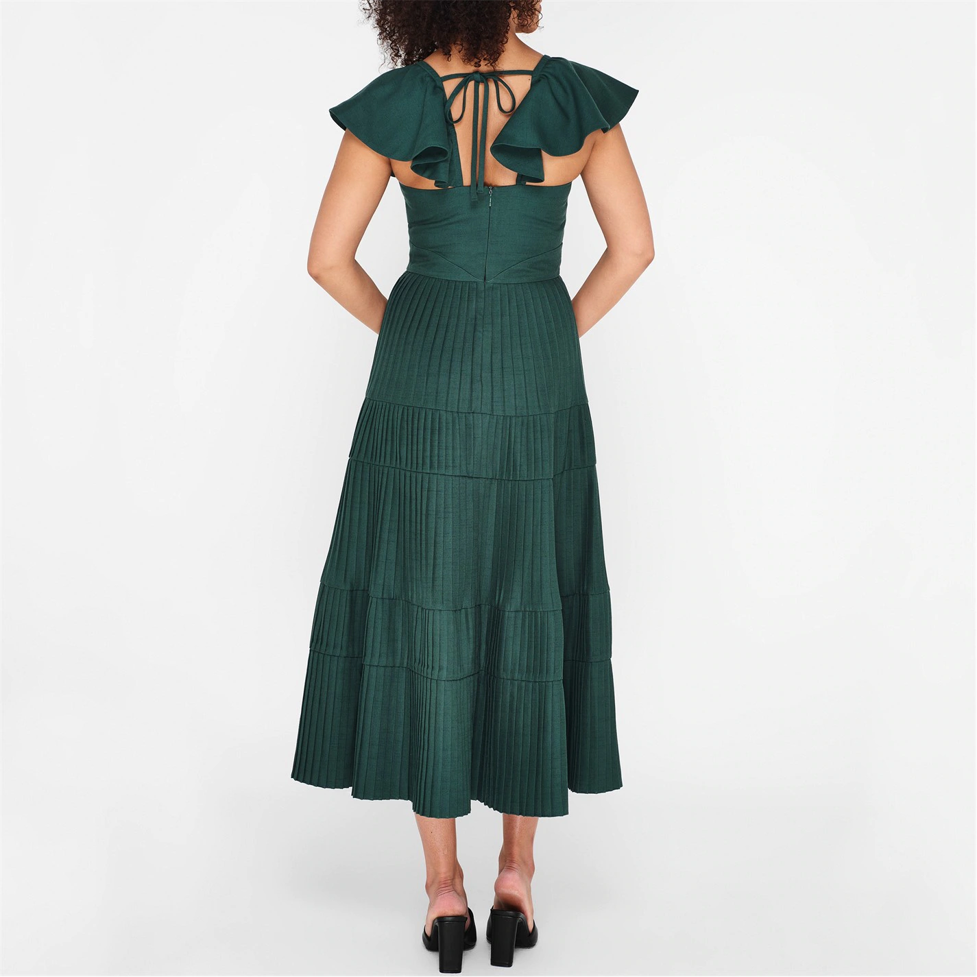 Ted Baker Iveth Dress for Prom Dresses Colour Teal Blue 5 Ted Baker Iveth Dress for Prom Dresses Colour Teal Blue - Image 3