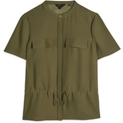 Ted Baker Anjyo Shirt for Women Colour Khaki