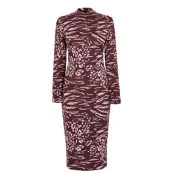 Ted Baker Deeh Dress for Dresses Colour Oxblood