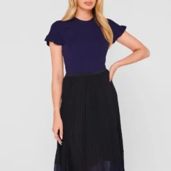 Ted Baker Tashhaa Knitwear for Tops Colour Navy -Ted Baker shop online 65353918 xxl a1