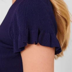 Ted Baker Tashhaa Knitwear for Tops Colour Navy -Ted Baker shop online 65353918 xxl a4