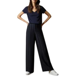 Ted Baker Emyila V T Shirt for Tops Colour Navy -Ted Baker shop online 65356718 xxl a3