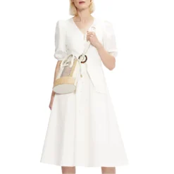 Ted Baker Poppyy Midi Dress for Dresses Colour White -Ted Baker shop online 65463901 xxl a3