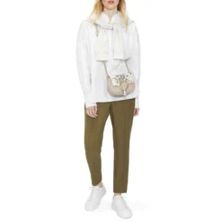 Ted Baker Dyloh Long Sleeve Shirt for Women Colour Ivory -Ted Baker shop online 65536969 xxl a3