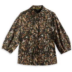 Ted Baker Everett Long Sleeve Shirt for Women Colour Khaki