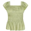 Ted Baker Alovia Smock Top for Tops Colour Mid-Green -Ted Baker shop online 65553315 xxl