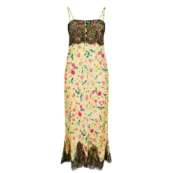 Ted Baker Sassino Slip Dress for Wedding Guest Dresses Colour Yellow