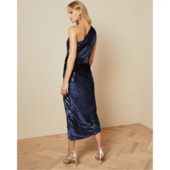 Ted Baker Ted Baker Abinaa Midi Dress Womens for Prom Dresses Colour Blue -Ted Baker shop online 65701918 xxl a2