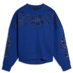Ted Baker Fllo Sweatshirt for Hoodies and Sweatshirts Colour Dark Blue