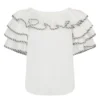 Ted Baker Soffea Ruffle Top for Tops Colour White -Ted Baker shop online 66576501 xxl