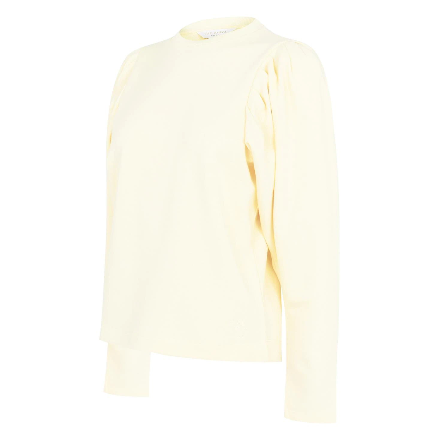 Ted Baker Kelesi Puff Sleeve Top for Hoodies and Sweatshirts Colour Yellow 8 Ted Baker Kelesi Puff Sleeve Top for Hoodies and Sweatshirts Colour Yellow - Image 6