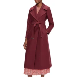 Ted Baker Ted Rosiey Wool Longline Coat for Coats & Jackets Colour Dp Purple -Ted Baker shop online 66788324 xxl a3
