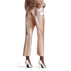 Ted Baker Ailsaa Metallic Flared Trousers for Trousers Colour Pink -Ted Baker shop online 67131206 xxl a2