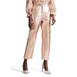 Ted Baker Ailsaa Metallic Flared Trousers for Trousers Colour Pink -Ted Baker shop online 67131206 xxl a3