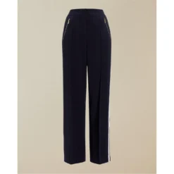 Ted Baker Stripe Wide Leg Trousers for Trousers Colour Dark Blue