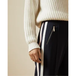 Ted Baker Stripe Wide Leg Trousers for Trousers Colour Dark Blue -Ted Baker shop online 67345018 xxl a4