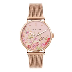 Ted Baker Ted Phylipa Retro W Ld10 for Ladies' Watches Colour Rose