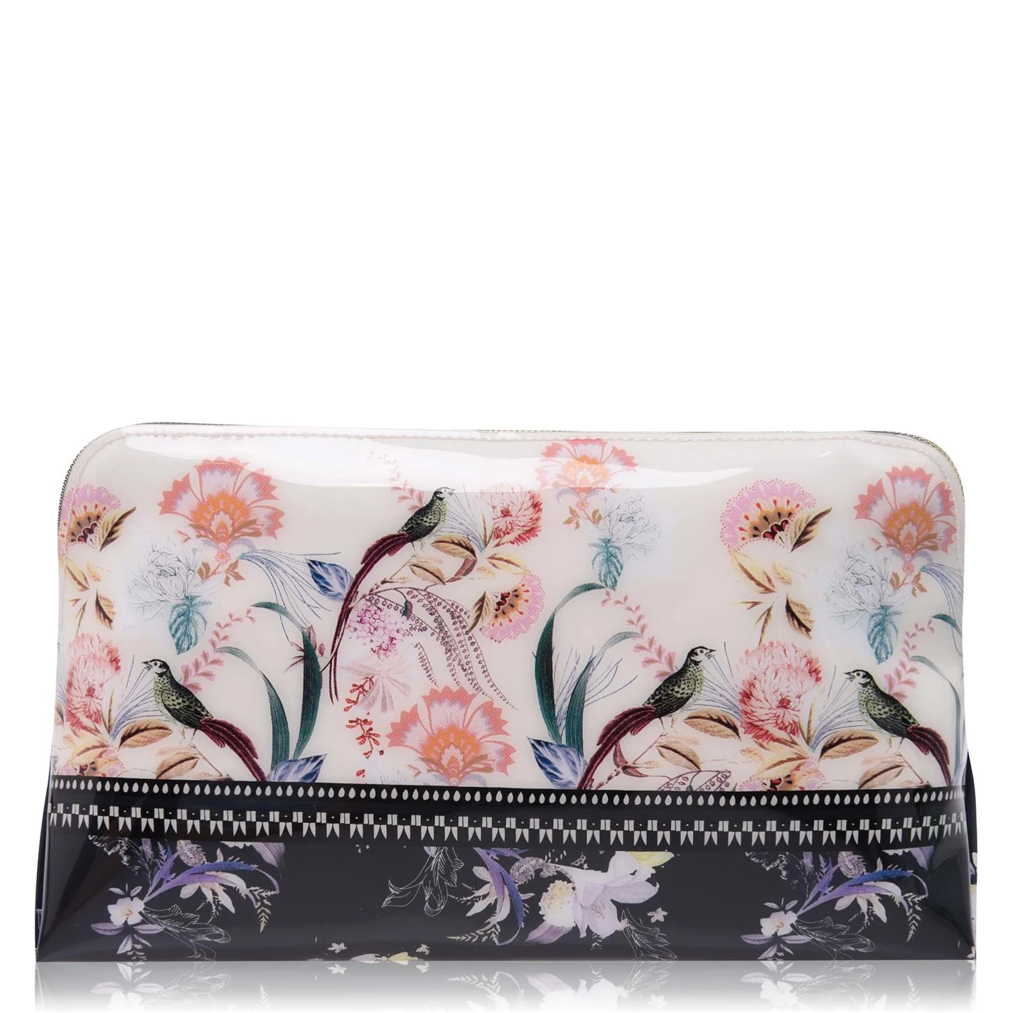 Ted Baker Ted Baker Small Decadence Cosmetic Bag for Makeup Cases & Washbags Colour natural 4 Ted Baker Ted Baker Small Decadence Cosmetic Bag for Makeup Cases & Washbags Colour natural - Image 2