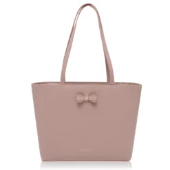 Ted Baker Ted Baker Aveeda Bow Leather for Handbags Colour dusky pink